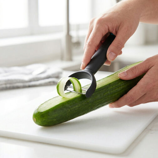 BS41176 • Baker's Secret kuchynská škrabka – nehrdzavejúca oceľ – 18 x 6,5 x 2,2 cm