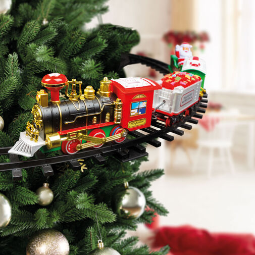 BW2041 • Železnica na vianočný strom - so zvukom a svetlom - na batérie