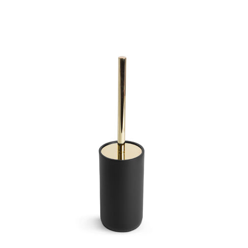BW3020D • WC  kefa + držiak - matná čierna / zlatá 