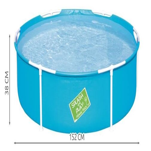 DA00109 • Detský bazén s pevnou stenou - 152 x 38 cm - 580 litrov - PVC