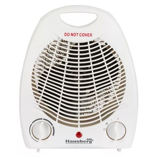 DA00892 • Elektromos fűtő ventilátor - 1800 - 2000W - fehér