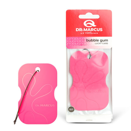 DRM07469 • Dr. Marcus LUCKY CARD BUBBLE GUM Osviežovač vzduchu