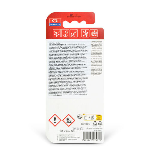 DRM07477 • Dr. Marcus LUCKY TOP VANILLA Osviežovač vzduchu