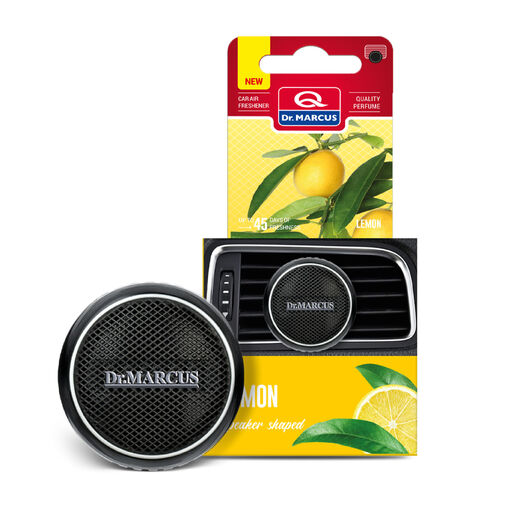 DRM76016 • Dr. Marcus Speaker Shaped – Lemon – Osviežovač vzduchu do auta