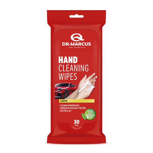 DRM76433 • Dr. Marcus TITANIUM – čistiace obrúsky na ruky – Lemon – 30 ks