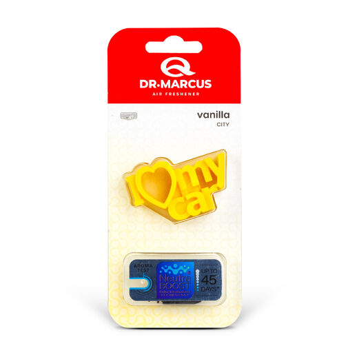 DRM76933 • Dr. Marcus CITY I LOVE MY CAR VANILLA Osviežovač vzduchu