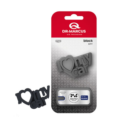 DRM76937 • Dr. Marcus CITY I LOVE MY CAR BLACK Osviežovač vzduchu