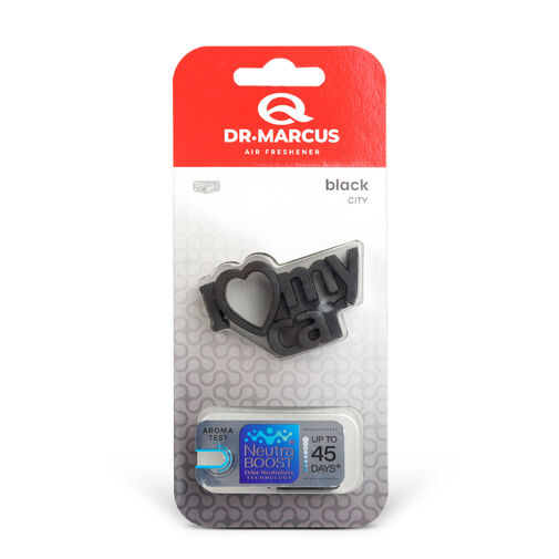DRM76937 • Dr. Marcus CITY I LOVE MY CAR BLACK Osviežovač vzduchu