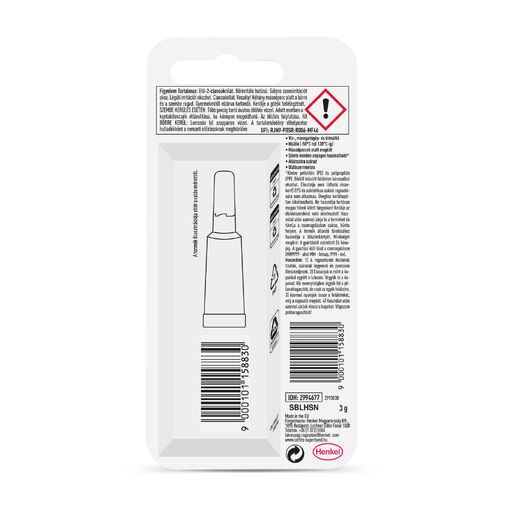 H2994677 • Sekundové lepidlo Loctite Super Bond - 3 g