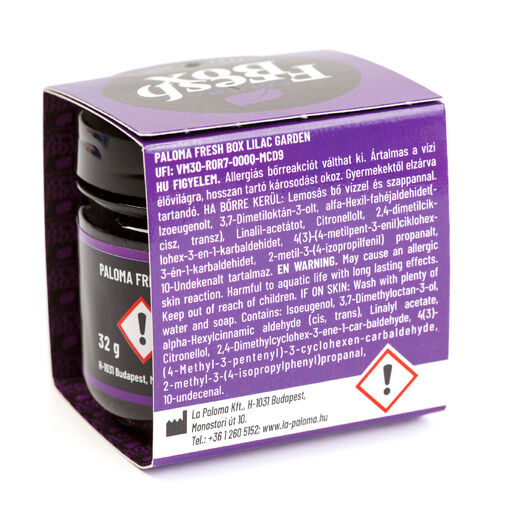 P03457 • Osviežovač vzduchu - Paloma Fresh box - Liliac garden - 32 g