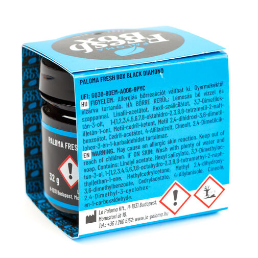 P03458 • Osviežovač vzduchu - Paloma Fresh box - Black diamond - 32 g