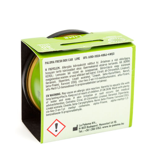 P20187 • Osviežovač vzduchu - Paloma Fresh box - Lime - 25 g